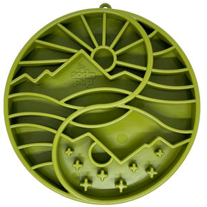 Green Yin Yang etray
