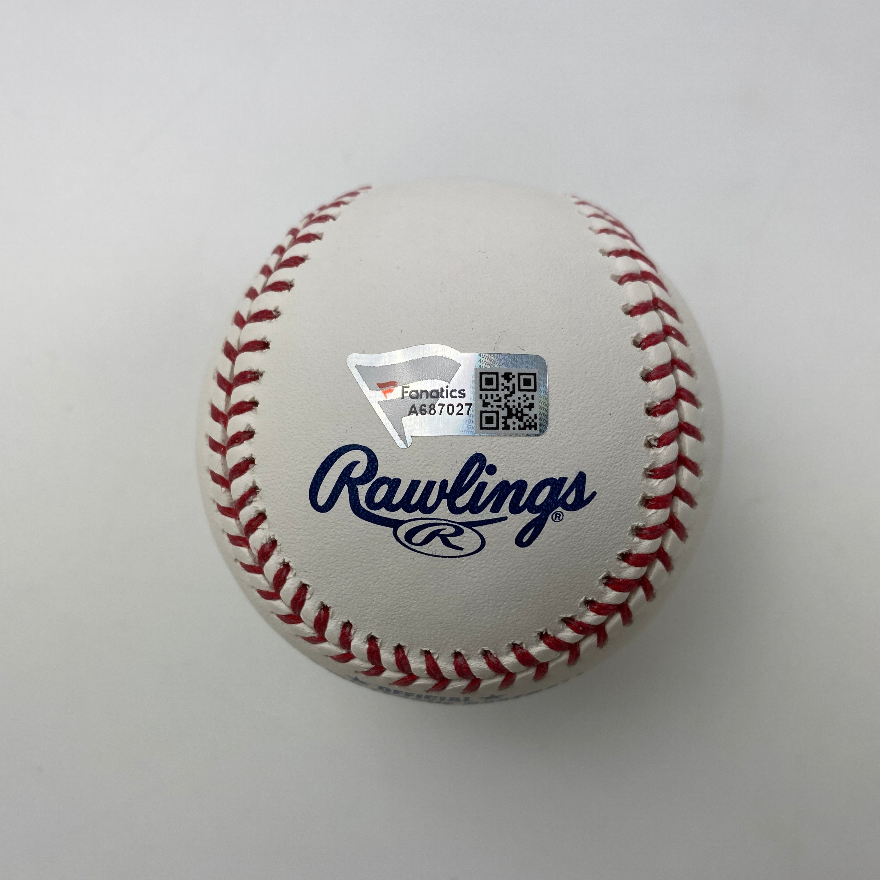 Autographed/Signed Aaron Judge Rawlings Official Major League Baseball ROML Fanatics COA