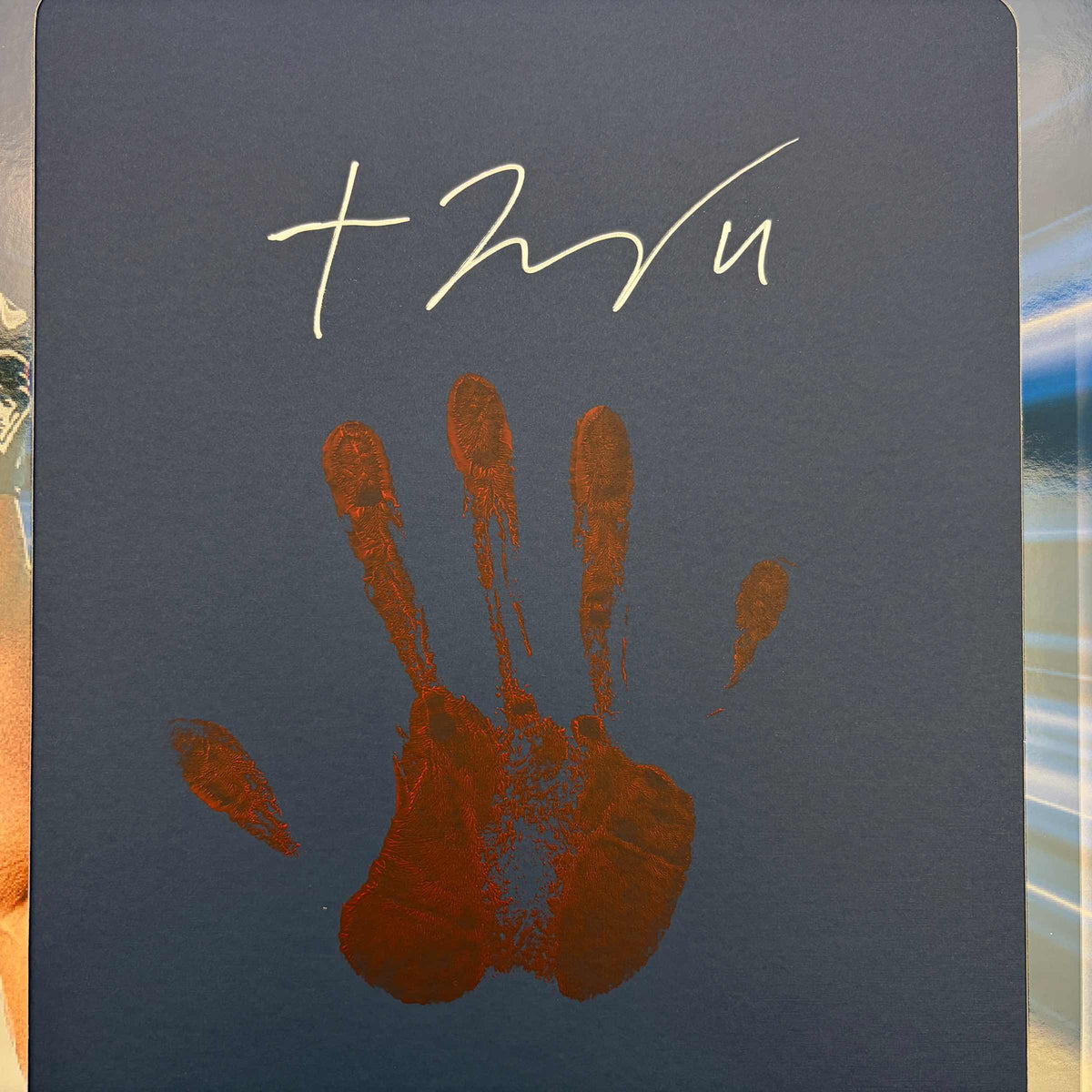 2025 Panini Instant Impressions NFL TreVeyon Henderson #II-13 18x24 Hand Print Autographed Auto /10 New England Patriots Rookie RC Oversized Football Card