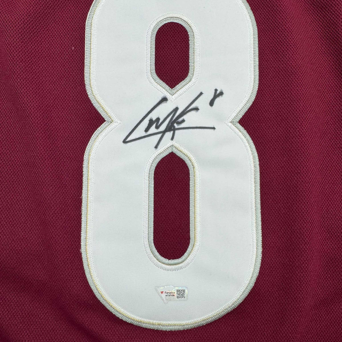 Autographed/Signed Cale Makar Colorado Avs Avalanche Maroon Authentic Hockey Jersey Fanatics COA