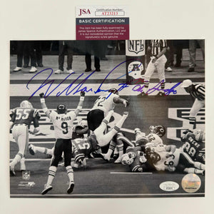 Autographed/Signed William Perry Chicago Bears 8x10 Football Photo JSA COA #2