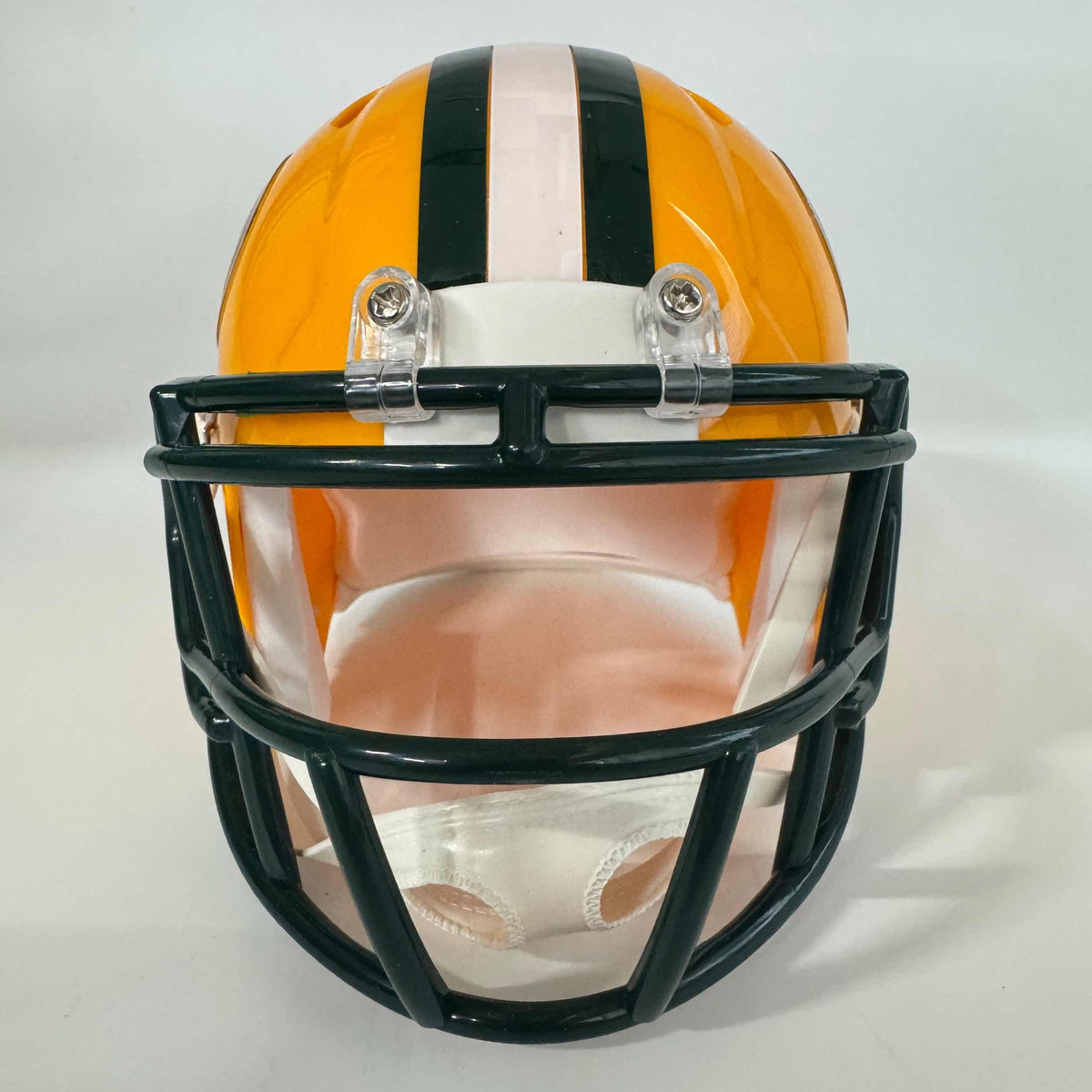 Autographed/Signed Charles Woodson Green Bay Packers Football Speed Mini Helmet JSA COA