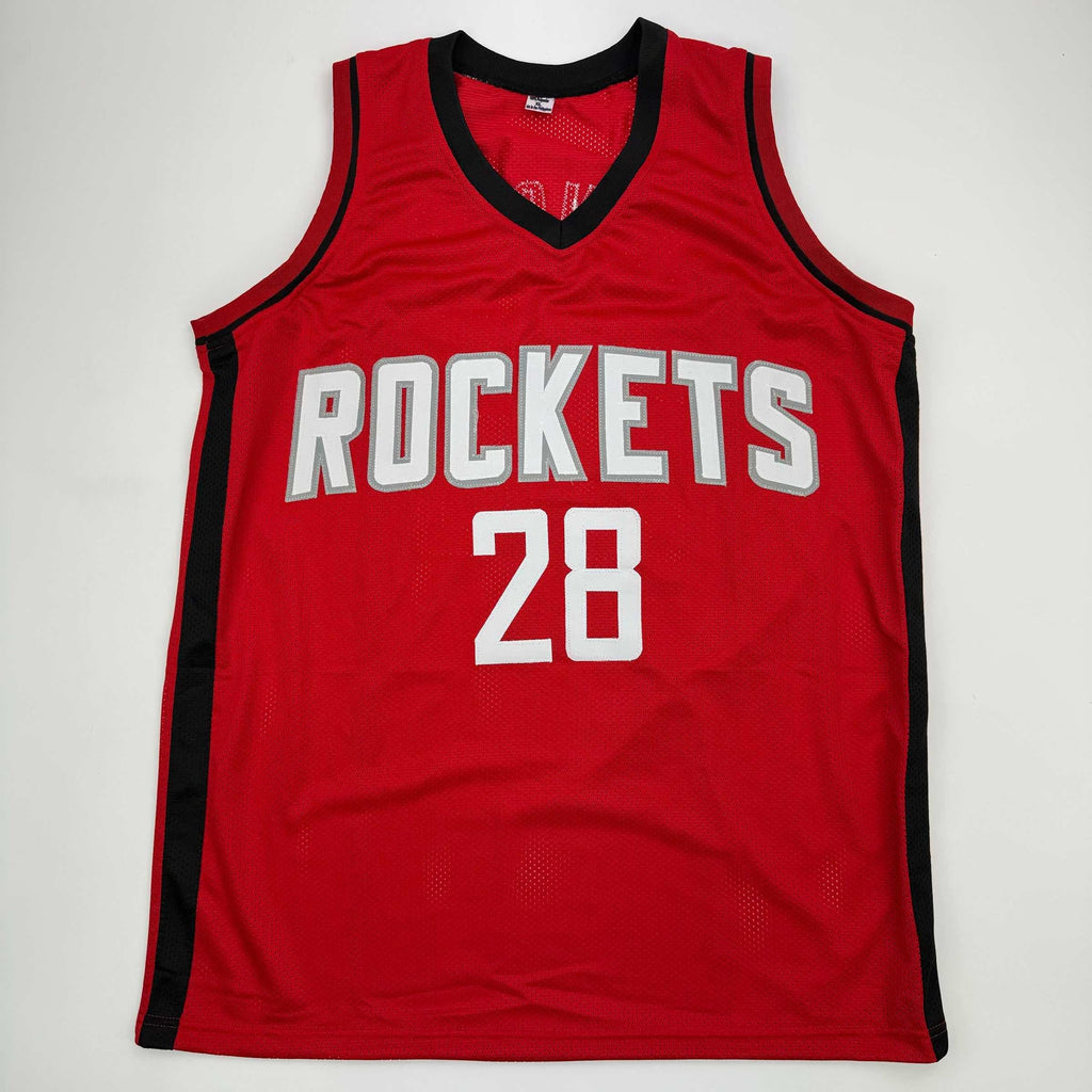 Autographed/Signed Alperen Sengun Houston Red Basketball Jersey Beckett BAS COA