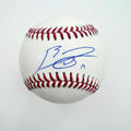 Autographed/Signed Rafael Devers Rawlings Official Major League ROML Baseball JSA COA