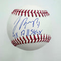 Autographed/Signed Jose Reyes "4x All-Star" Rawlings Official Major League ROML Baseball JSA COA