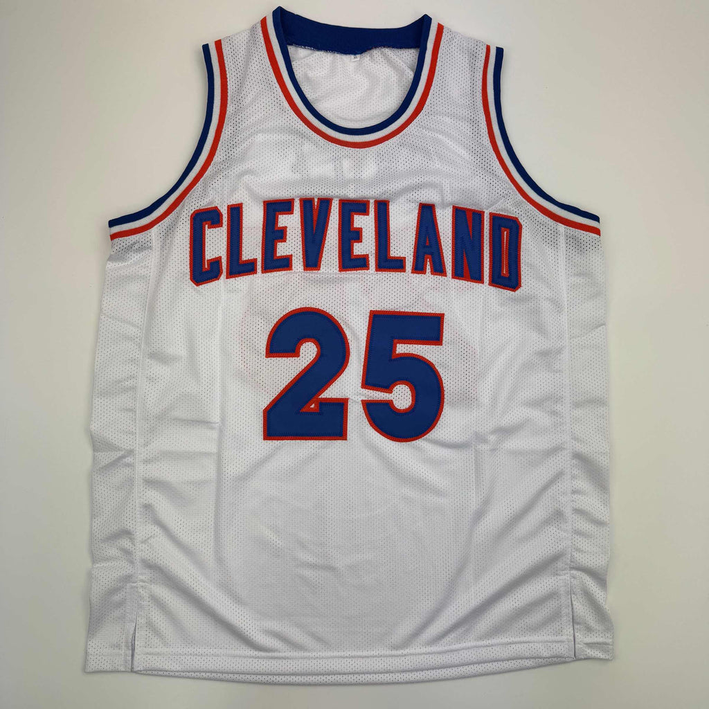 Autographed/Signed Mark Price Cleveland White Basketball Jersey Beckett BAS COA