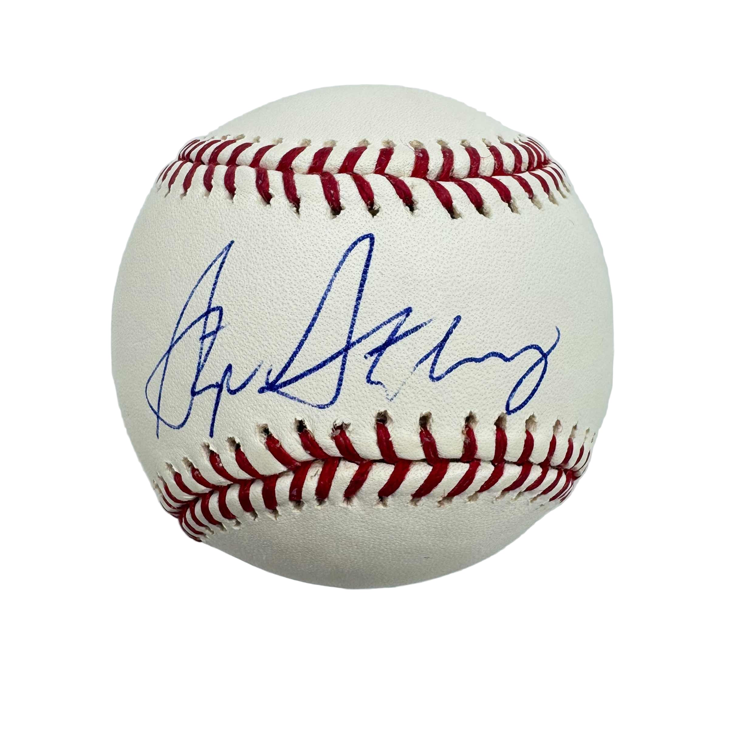 Autographed/Signed Stephen Strasburg Rawlings Official Major League Baseball ROML JSA COA