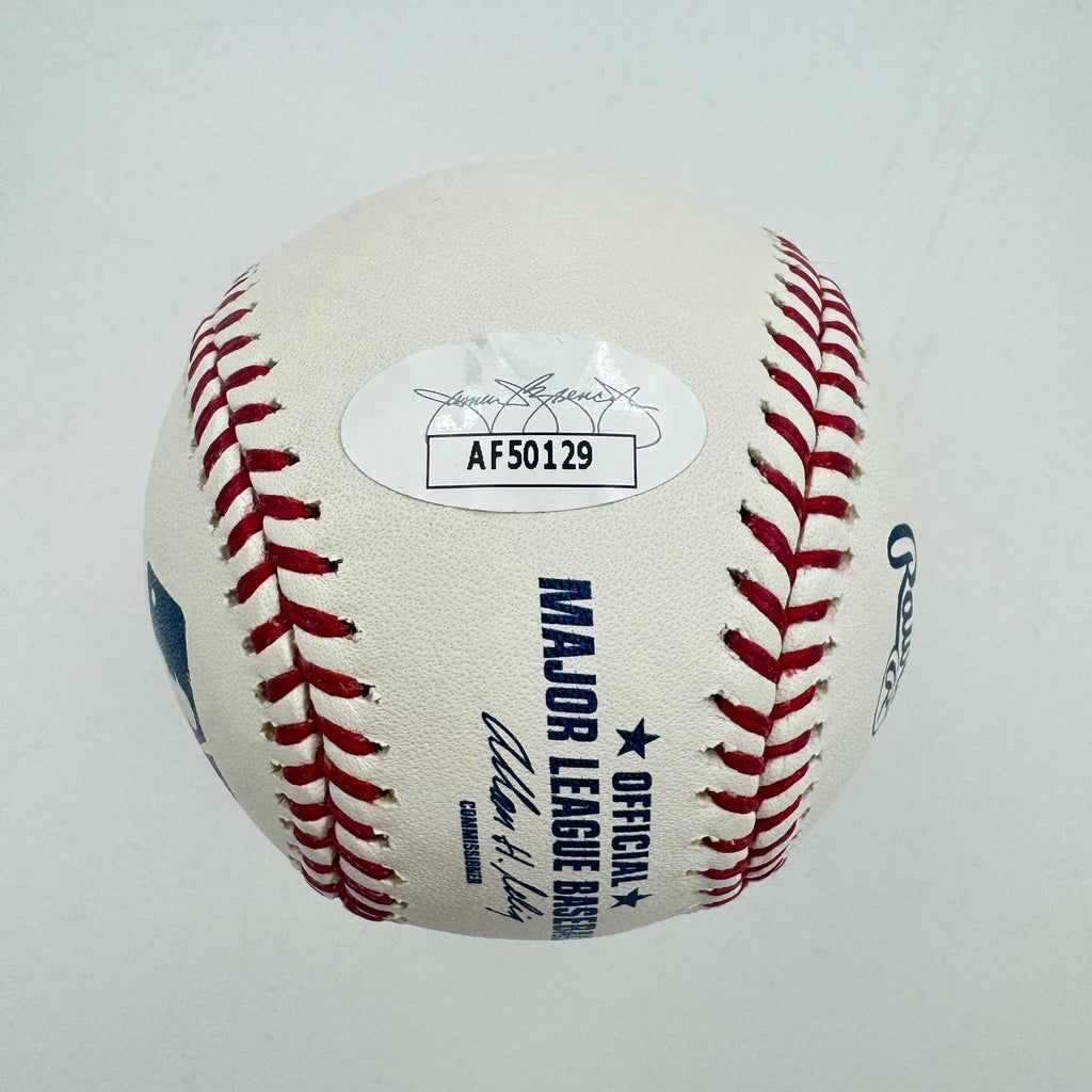 Autographed/Signed Stephen Strasburg Rawlings Official Major League Baseball ROML JSA COA