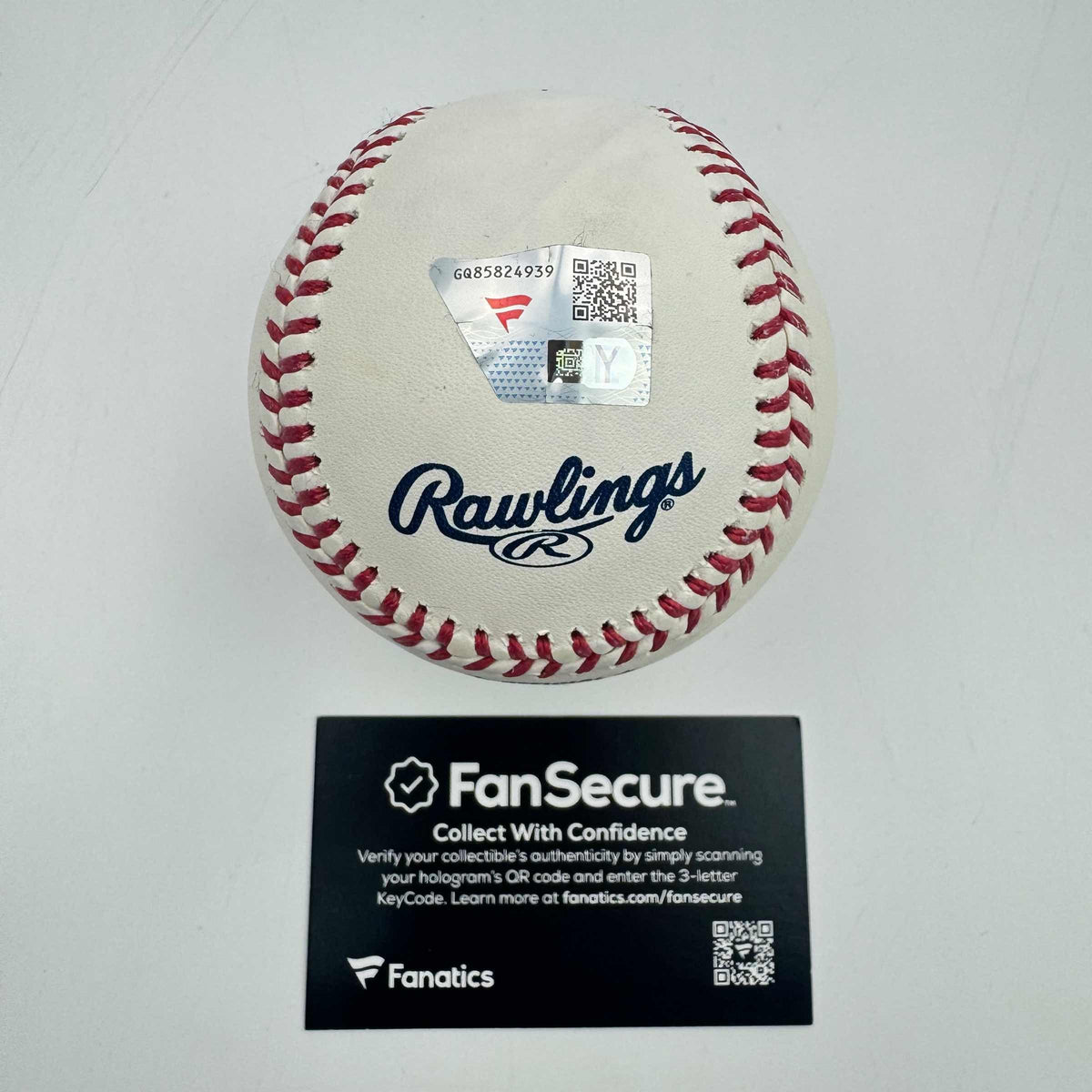 Autographed/Signed Jack Flaherty Rawlings Official Major League Baseball ROML Fanatics COA