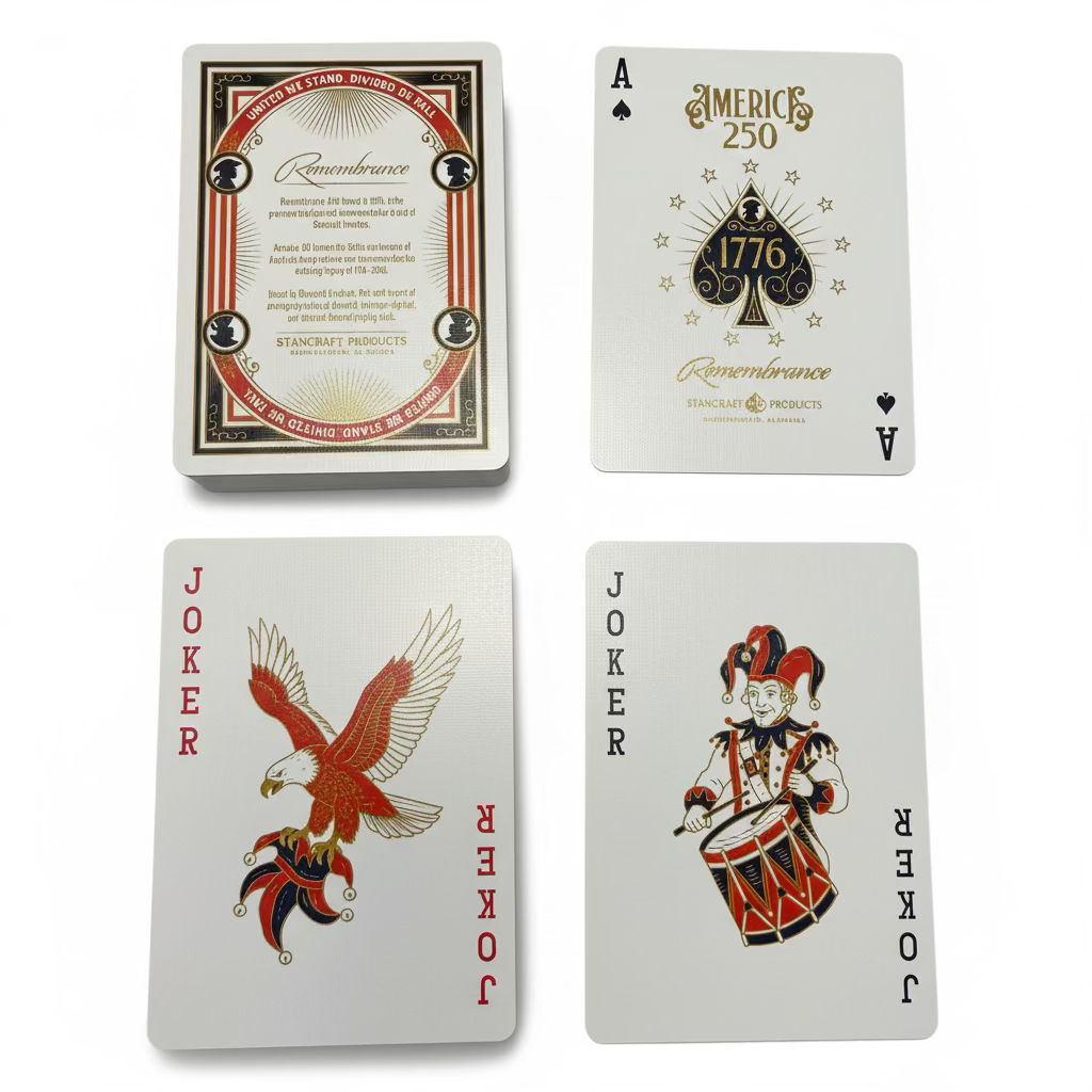 Remembrance America 250 Playing Cards – Premium Patriotic Deck