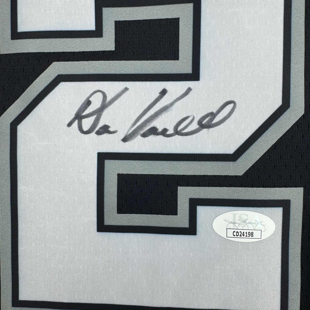 Autographed/Signed Devin Vassell San Antonio Black Basketball Jersey JSA COA