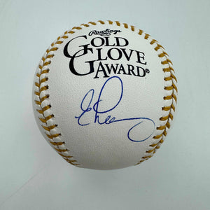 Autographed/Signed Evan Longoria Gold Glove Rawlings Official Major League ROML Baseball JSA COA