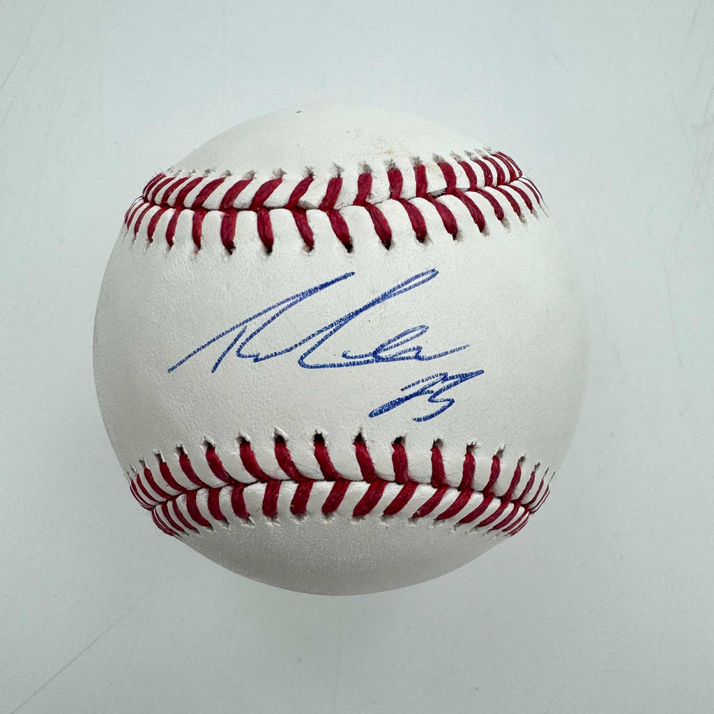 Autographed/Signed Royce Lewis Rawlings Official Major League Baseball ROML JSA COA