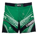 Autographed/Signed Khamzat Borz Chimaev Venom UFC MMA Ultimate Fighting Green Trunks PSA/DNA COA