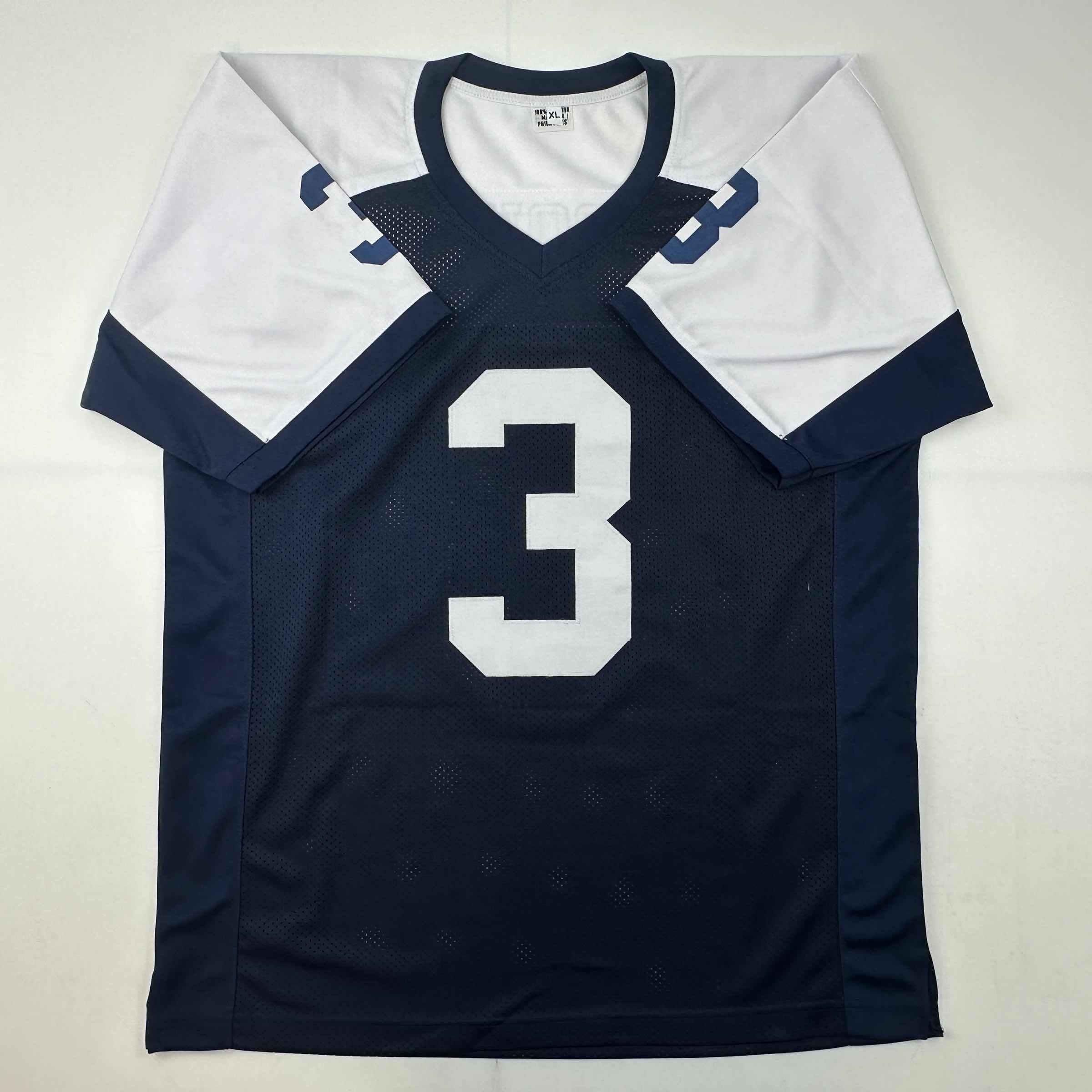 Autographed/Signed Brandin Cooks Dallas Thanksgiving Day Football Jersey JSA COA