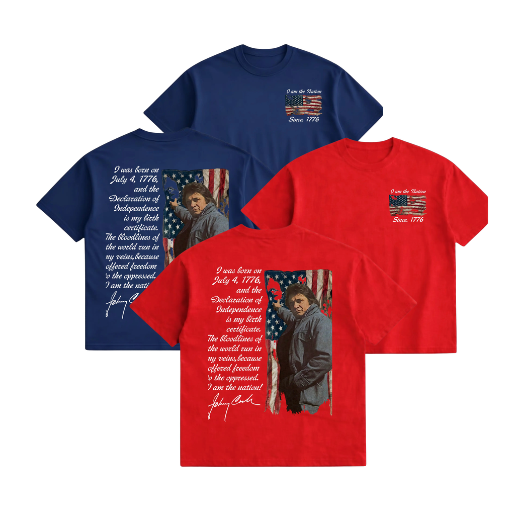 I Am The Nation Retro Country T-Shirt