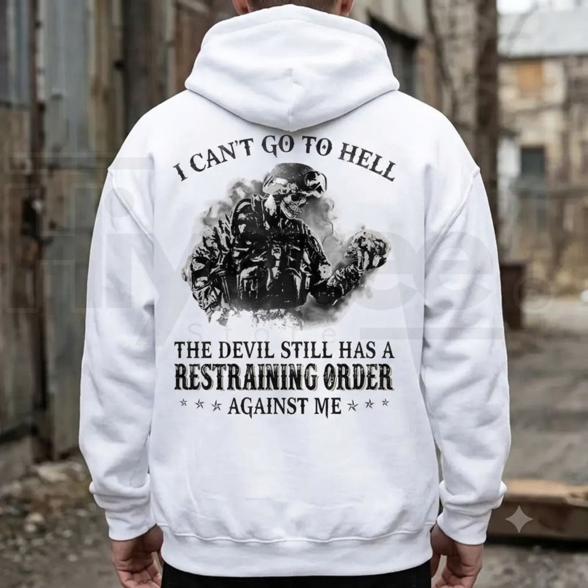 I Can’t Go to Hell Graphic Hoodie – Funny Sarcastic Quote Unisex Cotton Pullover
