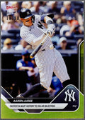 2025 Topps Now Aaron Judge #416 Gold Foil /50 New York Yankees Baseball Card