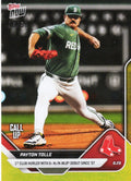 2025 Topps Now Payton Tolle #626 Gold Foil /50 Boston Red Sox Rookie RC Baseball Card