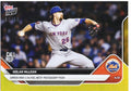 2025 Topps Now Nolan McLean #771 Gold Foil /50 New York Mets Rookie RC Baseball Card