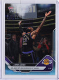 2025 Topps Now LeBron James #P58 Platinum Member Los Angeles Lakers Basketball Card