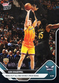 2025 Topps Now Kon Knueppel #179 Black Foil /10 Charlotte Hornets Rookie RC Basketball Card