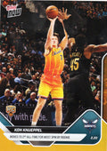 2025 Topps Now Kon Knueppel #179 Orange Foil /25 Charlotte Hornets Rookie RC Basketball Card