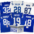 Autographed/Signed Indianapolis Football Jersey Mystery Box with PSA JSA or Beckett COA