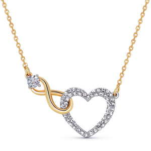 Infinity Heart Necklace
