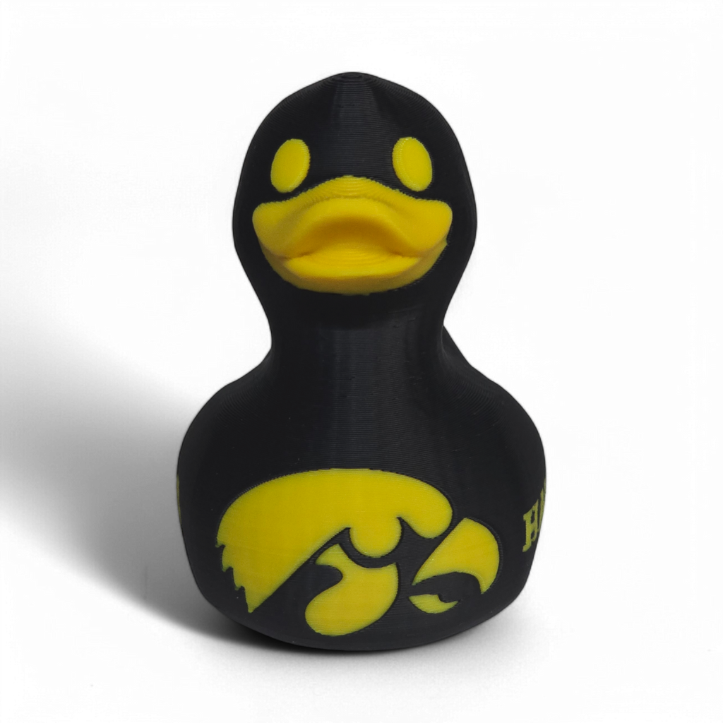 Iowa Hawkeyes Duck