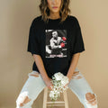 "Iron Mike" Vintage Autographed Boxing T-Shirt – Retro Heavyweight Mike Tyson Graphic Top, Combat Sports Streetwear Tee