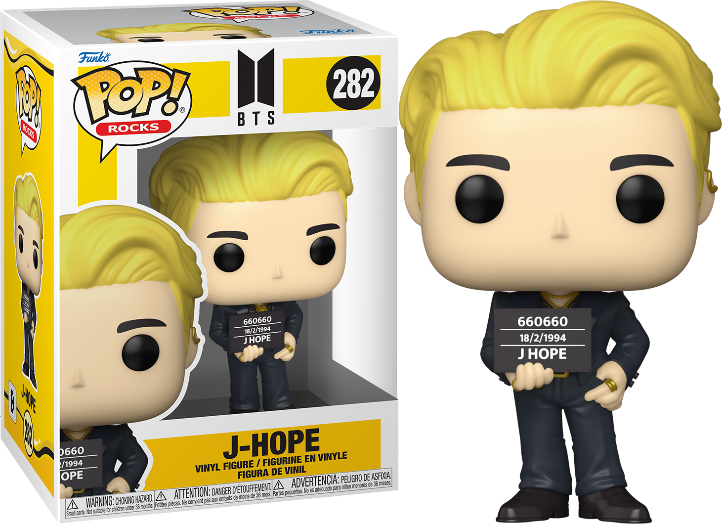 Funko Pop! Rocks J-Hope #282 BTS Butter