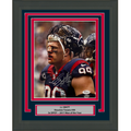 Framed Autographed/Signed JJ J.J. Watt Houston Texans 8x10 Football Photo JSA COA #2