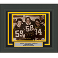 Framed Autographed/Signed Jack Ham Jack Lambert Andy Russell Pittsburgh Steelers 16x20 Football Photo Beckett BAS COA