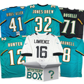 Autographed/Signed Jacksonville Football Jersey Mystery Box with PSA JSA or Beckett COA