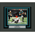 Framed Autographed/Signed Jalen Hurts Philadelphia Eagles 11x14 Football Photo JSA COA #6