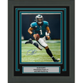Framed Autographed/Signed Jalen Hurts Philadelphia Eagles 8x10 Football Photo JSA COA #2