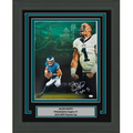 Framed Autographed/Signed Jalen Hurts Inscribed Fly Eagles Fly Philadelphia 16x20 Football Photo JSA COA #2