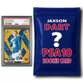 Jaxson Dart PSA 10 Graded Football Rookie Card Mystery Pack