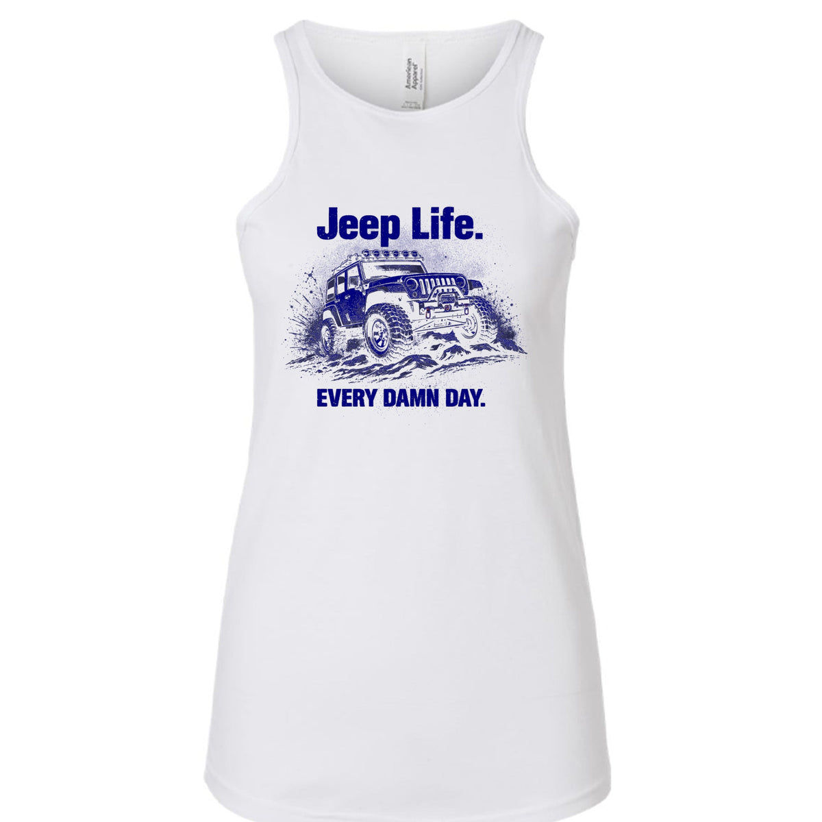 Jeep Life Every Damn Day Ladies Tank