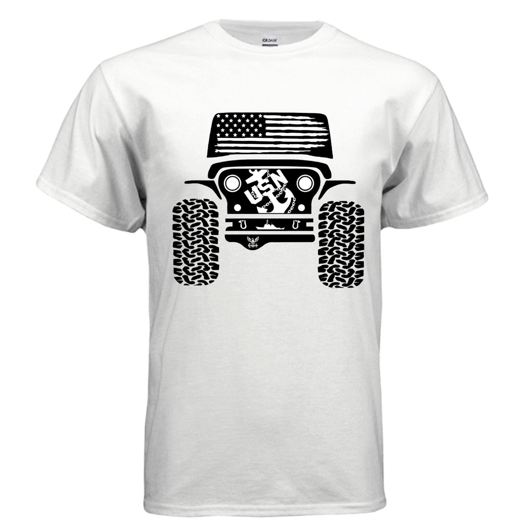Jeep Military Shirt - Navy