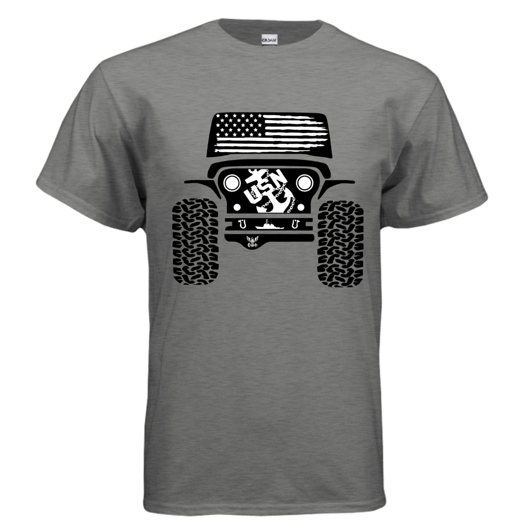 Jeep Military Shirt - Navy