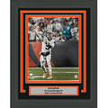 Framed Autographed/Signed Joe Burrow Cincinnati Bengals 16x20 Football Photo Fanatics COA #2