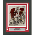 Framed Autographed/Signed Jonathan Taylor Wisconsin Badgers 8x10 College Football Photo JSA COA #11