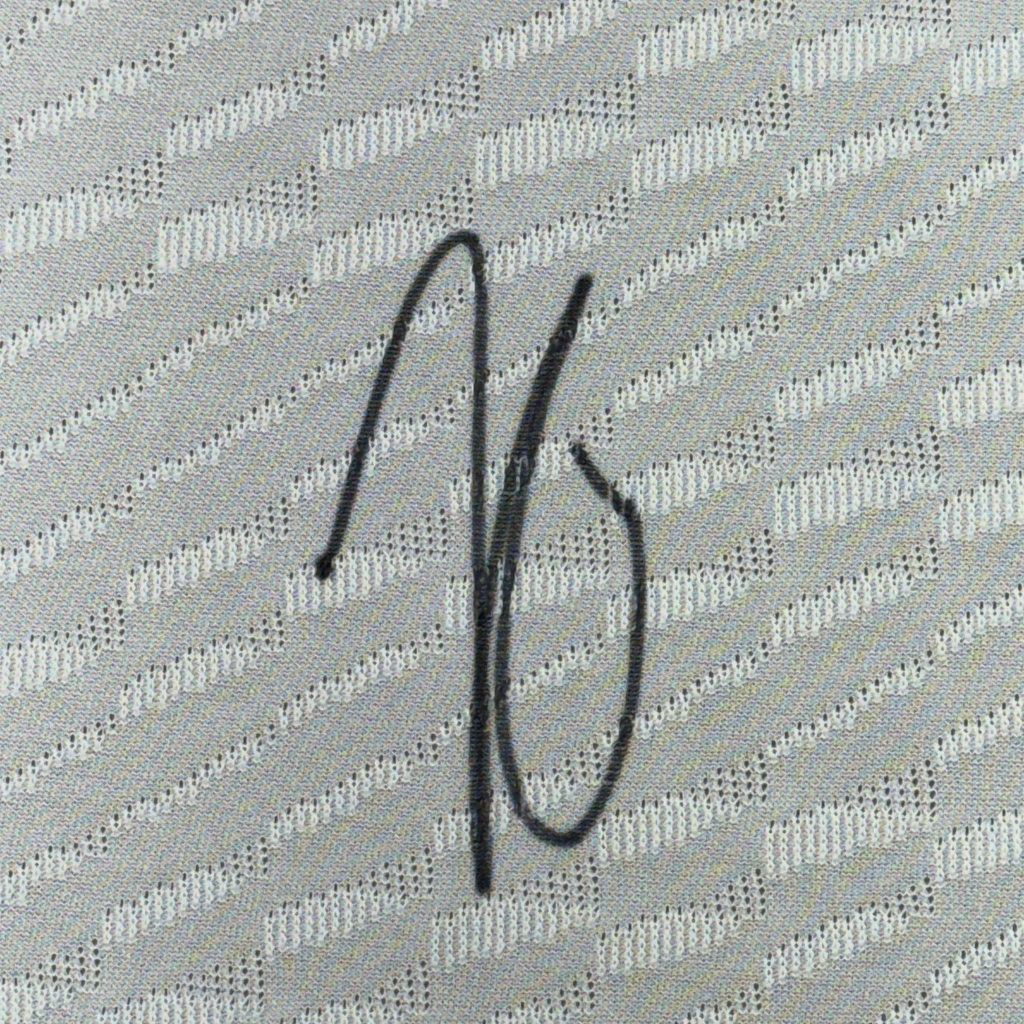 Framed Autographed/Signed Jude Bellingham 35x39 Real Madrid White Soccer Jersey Beckett BAS COA