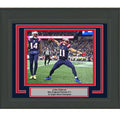 Framed Julian Edelman New England Patriots 8x10 Football Photo