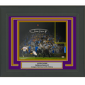 Framed Autographed/Signed Justin Tucker Baltimore Ravens 61 Yd GW FG 16x20 Football Photo Beckett BAS COA