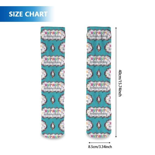 Happy Birthday Socks – Personalized with Any Name | Novelty Gift Socks