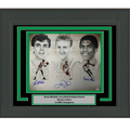 Framed Autographed/Signed Larry Bird Kevin McHale Robert Parish Boston Celtics 16x20 Basketball Photo JSA COA