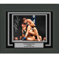 Framed Autographed/Signed Khabib Nurmagomedov vs. Conor McGregor UFC MMA Ultimate Fighting 16x20 Photo JSA COA #1